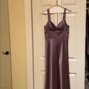 OC by OC satin evening gown